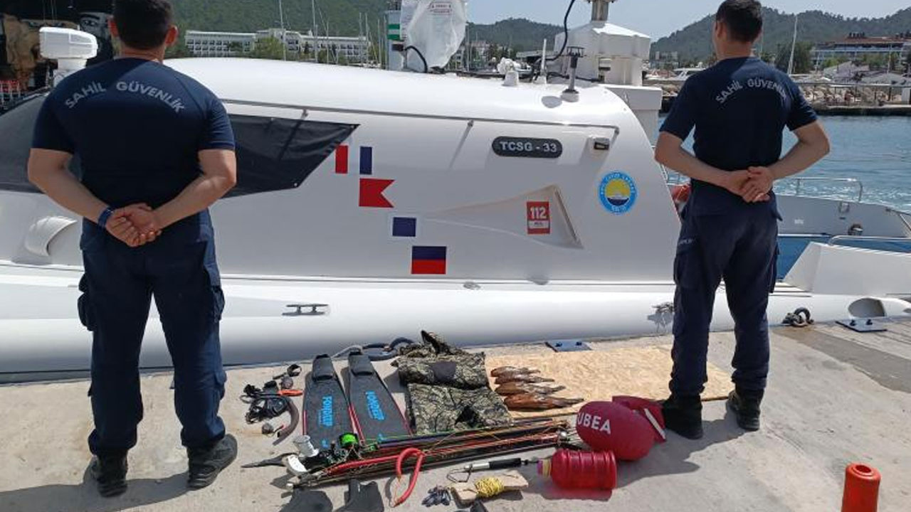 Yasa dışı balık avlayan kişiye 31 bin 715 lira ceza